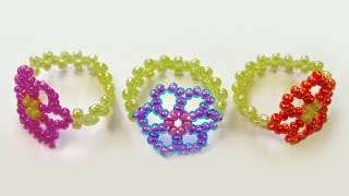 Кольца из бисера для начинающих Кольца из бисера для начинающих