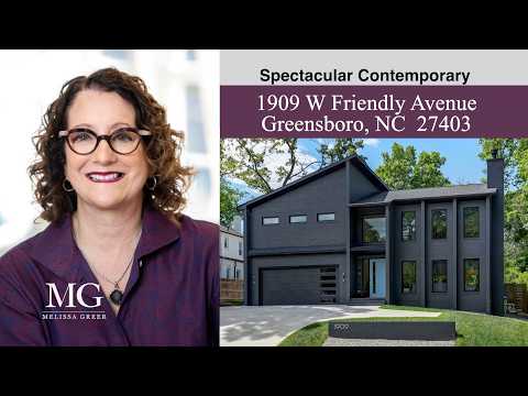 1909 W Friendly Avenue, Greensboro, NC home video tour