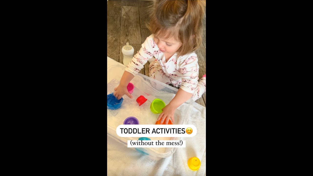 Easy TODDLER ACTIVITIES to Entertain a 2-3 Year Old at Home 
