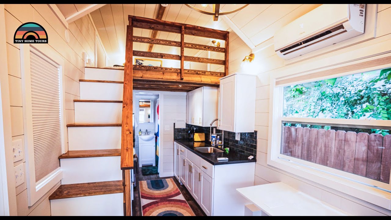 Beautiful Backyard Tiny House On Wheels Multi Functional Guest House