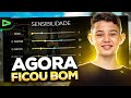 TIVE QUE MUDAR MINHA SENSI NESSA PARTIDA! FREE FIRE