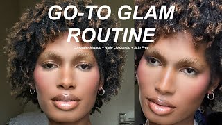 Updated GoTo Glam Routine | Skin Prep, Concealer Method, Filtered Effect | Shaqori Morris