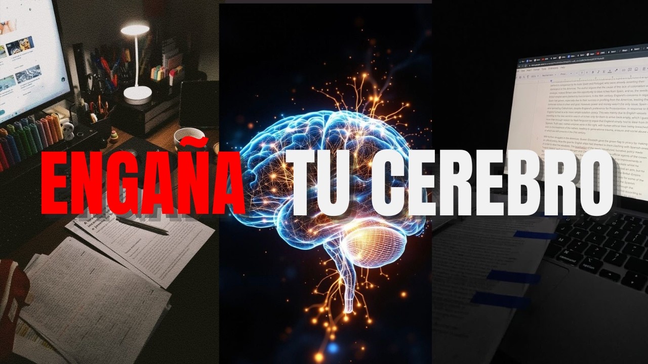 Por qué tu cerebro odia estudiar y como ENGAÑARLO