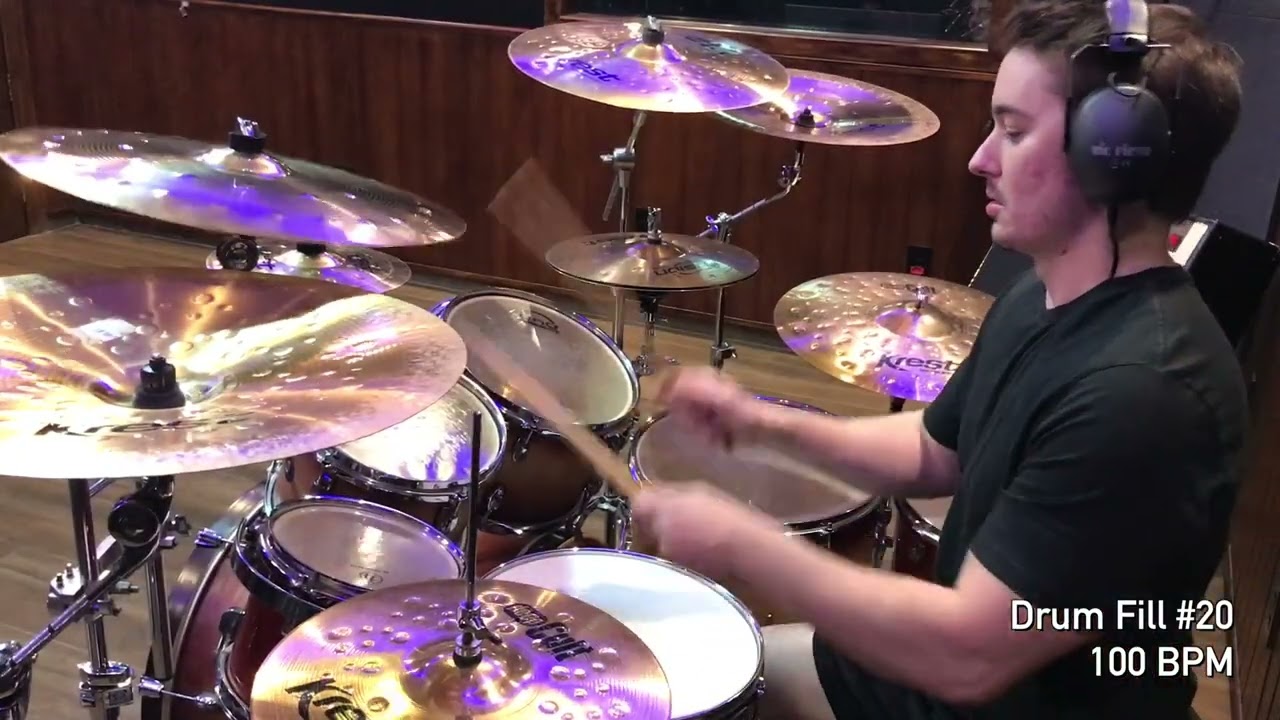 01/50) Eduardo Tucci | Aquiles Priester 100 Drum Fills - YouTube