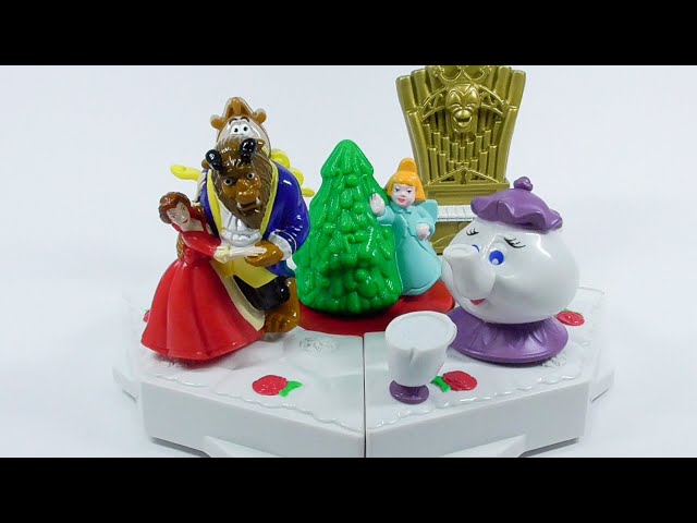 Beauty and the Beast フィギュアセット 美女と野獣 ユタカ ムービーフレンズ15 ディズニー 美女と野獣 PVC フィギュア