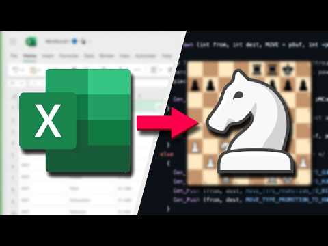 I Made a Chess Engine in Excel... Can It Beat Me?