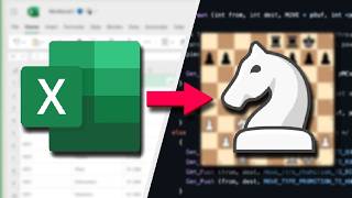 I Made a Chess Engine in Excel... Can It Beat Me?