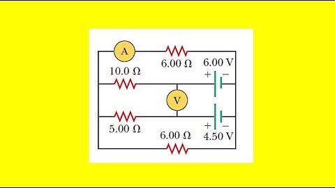 What are the expected readings of the ammeter and voltmeter