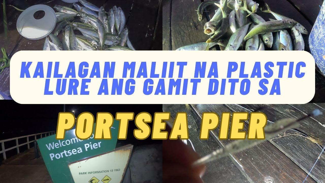 CATCHING MACKEREL AT PORTSEA PIER USING SMALL SOFT LURES