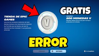 Gratis Fortnite Regala 800 Pavos Por Este Error Fortnite Devuelve Pavos Ahora 2026
