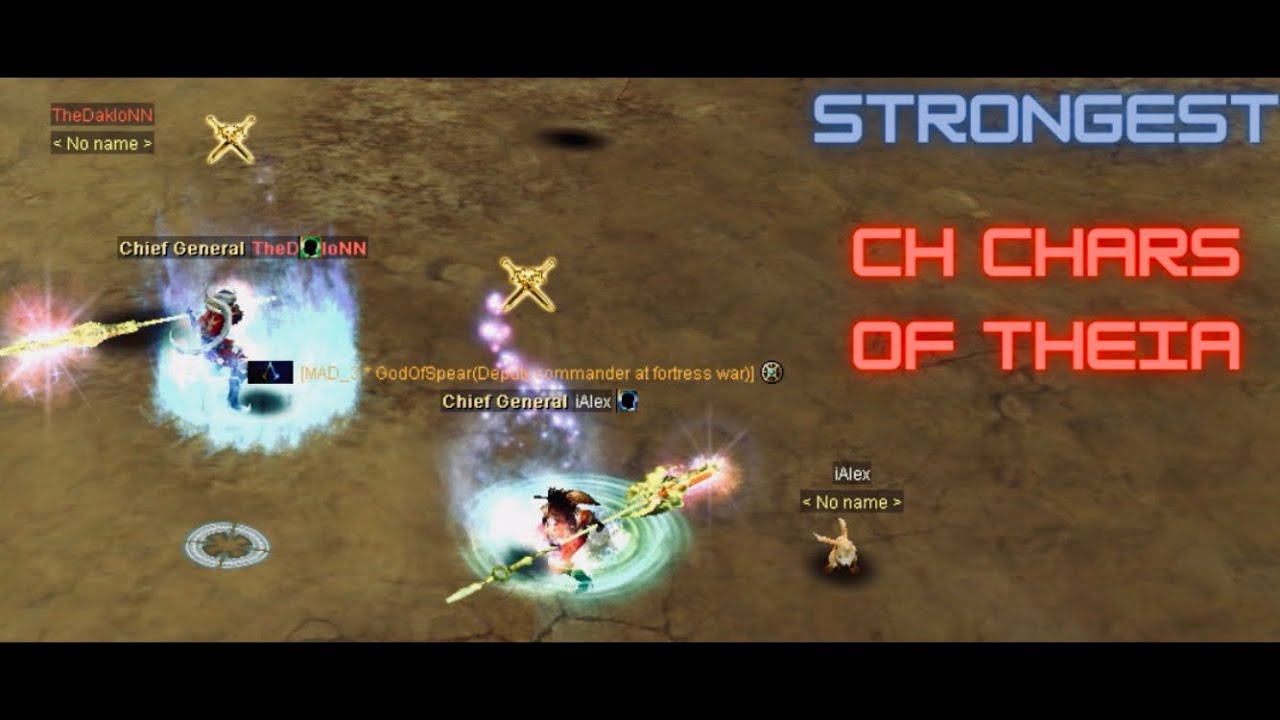 Silkroad Online - Theia INT Spear vs STR Glavier