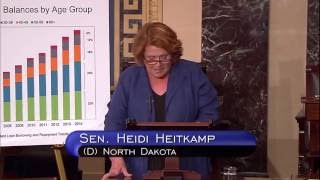 On Senate Floor, Heitkamp Stresses Need to Address Student Loan Debt
