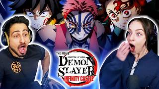WE WENT CRAZY!! Demon Slayer: Infinity Castle MOVIE REACTION!