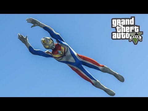 ยอดมนุษย์ อุลตร้าแมน (Ultraman GTA V Mod)