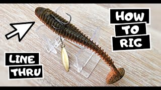 How To Make Your Own Line Thru Swimbaits (EASY WAY) - Bass Fishing Tips and Tricks