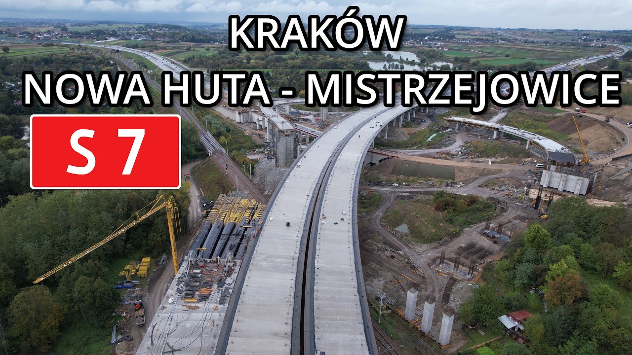 Budowa drogi ekspresowej S7 Kraków Nowa Huta - Mistrzejowice