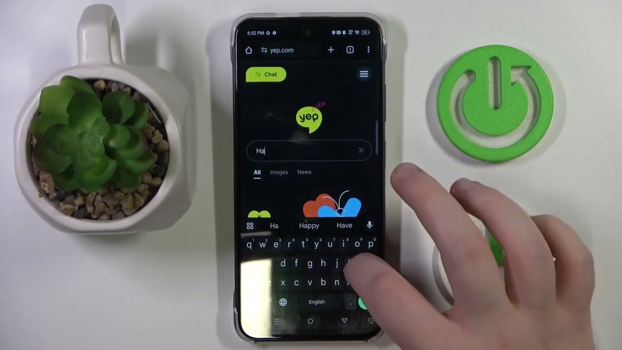 INFINIX Hot 50i – كيفية تغيير محرك البحث إلى محرك مخصص