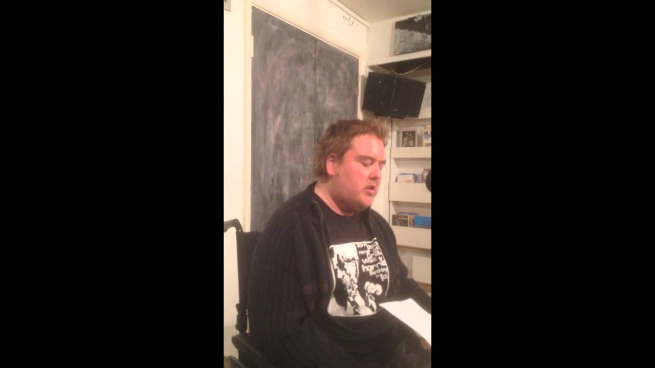 Grant Tarbard reads his poem Life-cycles