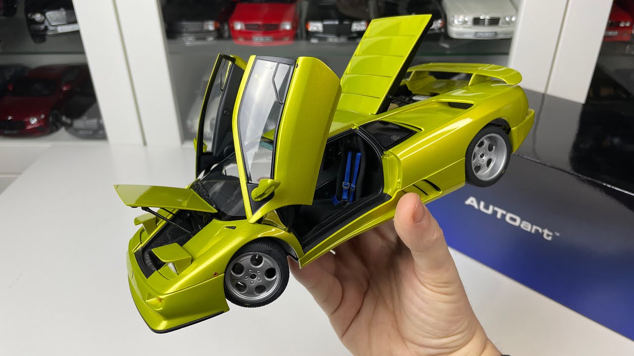 1:18 Lamborghini Diablo SE30 - Autoart (Unboxing) - YouTube