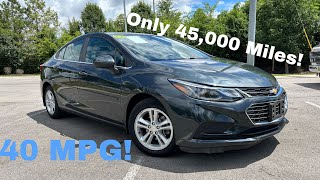 2017 Chevrolet Cruze Sedan LT 1.4T POV Test Drive & 45,000 Mile Review