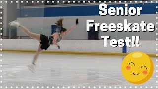 Come Along With Me For My Senior Freeskate Test!!
