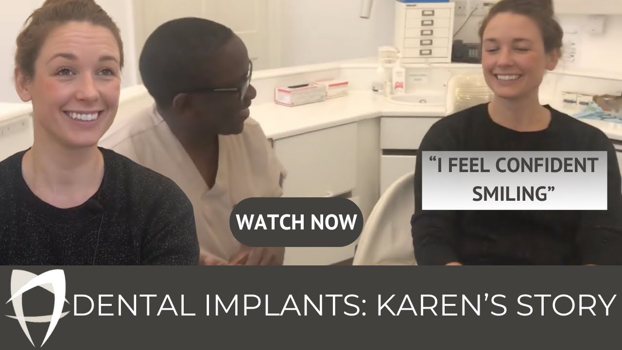 Karen's story about front tooth implant replacement with London Dental Specialists