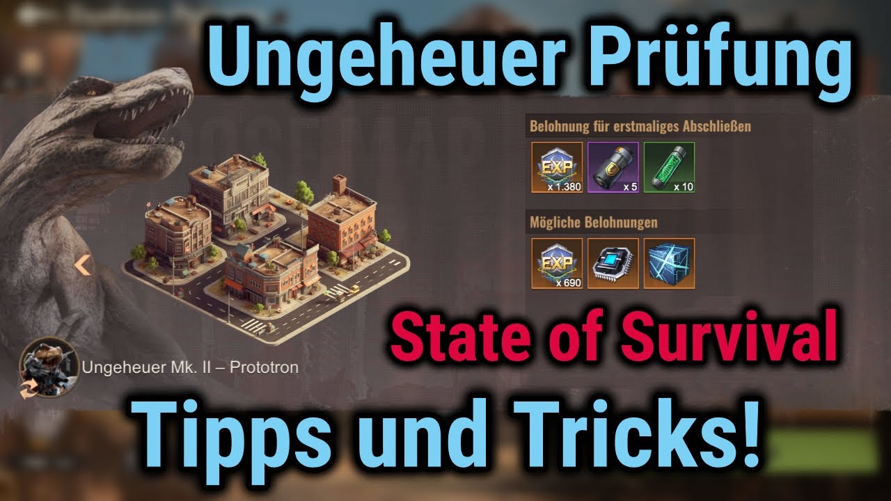 State Of Survival Cheats Deutsch Kostenlos State of Survival - Tipps fürs Event: Ungeheuer- Prüfungen (Level 10