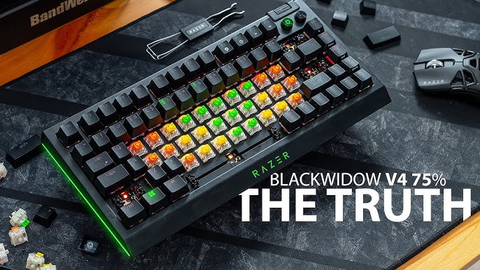 Razer BlackWidow V4 75% Mechanical Keyboard Review