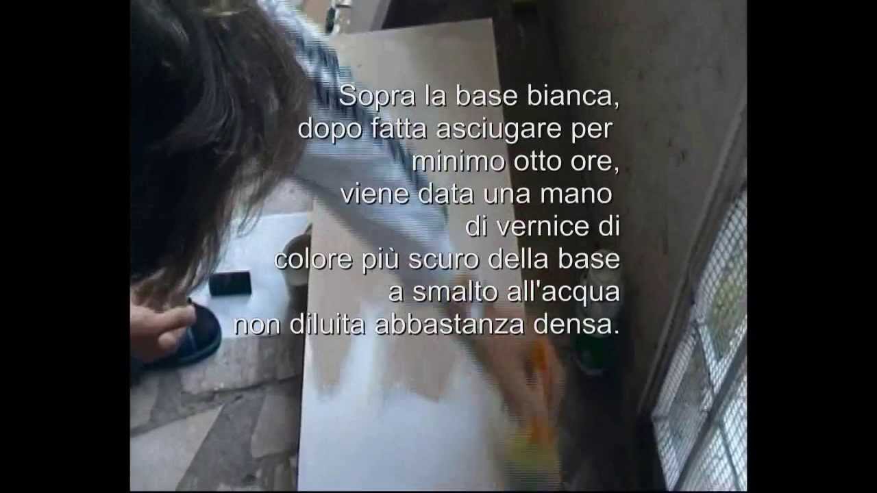 Come creare effetto legno youtube Pittura effetto legno su muro