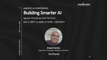 Tutorial: Agentic Workflows bouwen met FloTorch | Toekomst van data en AI | Agentic AI Conferentie