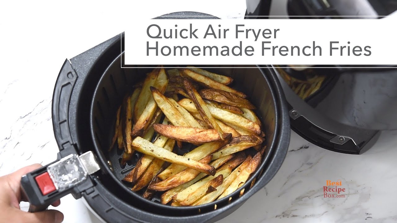 Air Fryer Homemade French Fries with Time & Temp (So Easy!) - YouTube