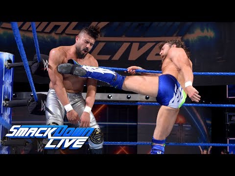 Daniel Bryan and Andrade “Cien” Almas clash for the first time ever: SmackDown LIVE, Aug. 28, 2018