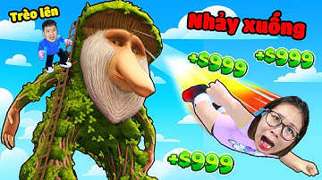 Thi leo tháp Brainrot siêu cao và nhảy xuống kiếm 1 tỷ đô! bqThanh & Ốc Ai Leo Lên Đầu Tiên