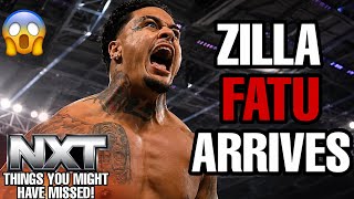 ZILLA FATU ARRIVES IN WWE! SHAWN SPEARS MISSING WWE NXT