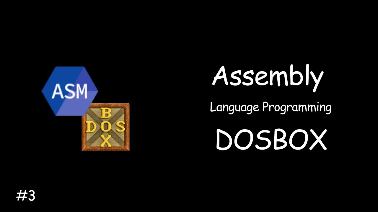 Assembly Programming in DOSBOX | #3 - YouTube