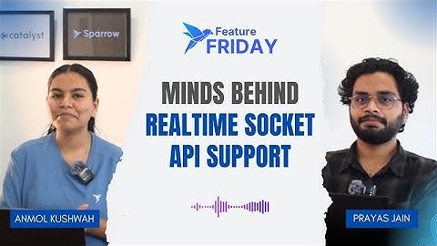 Feature Friday | Test Real-Time APIs Instantly with Sparrow’s WebSocket & Socket.IO Support