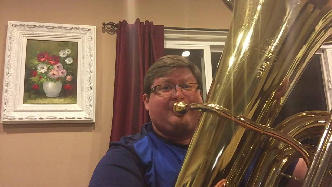 Happy Birthday tuba multiphonics version YouTube