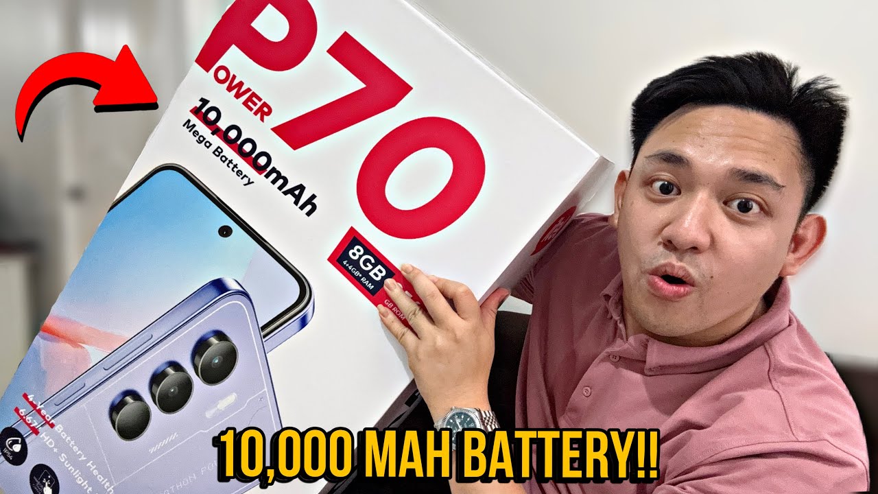 ITEL P70 - BEST ₱4K PHONE WITH BIG BATTERY