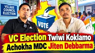 Details VC Election Twiwi Koklamo Achokha MDC Jiten Debbarma Guide