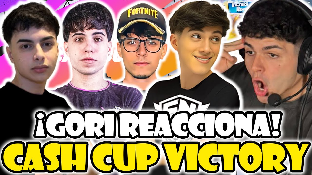 GORILON REACCIONA A LA ULTIMA CASH CUP DUO VICTORY🔥K1NG, LEWA, DYDY | OPENS