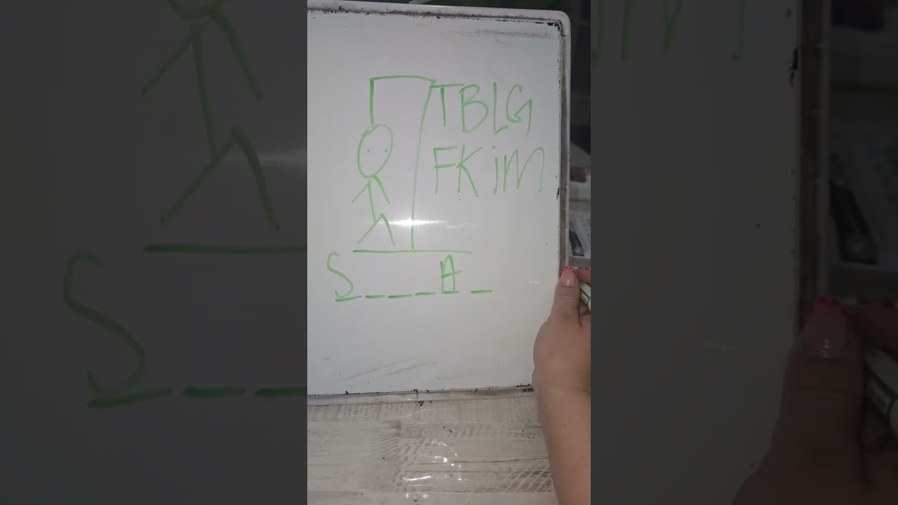 Welcome to my Hangman live 🎉