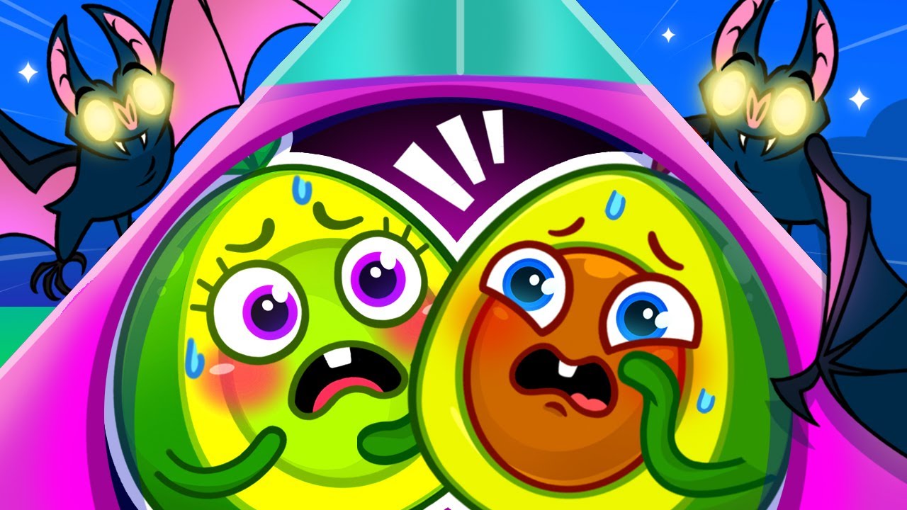 Camping Song ⛺😨 There is Something in The Dark 😲 II VocaVoca🥑 Kids