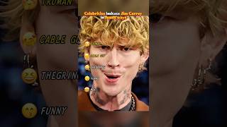 Celebrities Imitate Jim Carrey In Funny Ways.