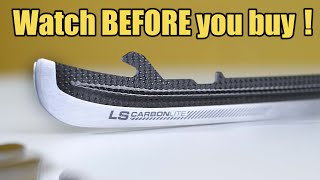 Bauer LS CarbonLite skate blades FULL review