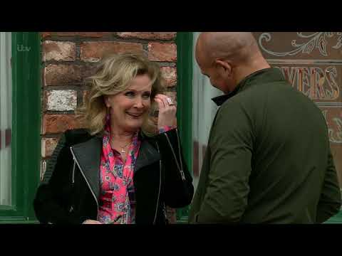 Coronation Street - Mike Flirts With Liz