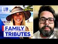 Brother of alleged murder victim pays tribute to sister | 9 News Australia