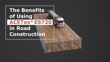The Benefits of Using ACETex® ES720 High-Performance (PP) Woven Geotextile in Road Construction