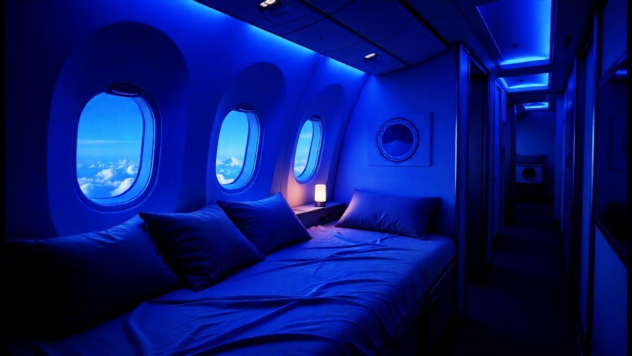 Sound Less Plane Soothing Jet Sound for Insomnia & Stress Relief - Airplane White Noise ...