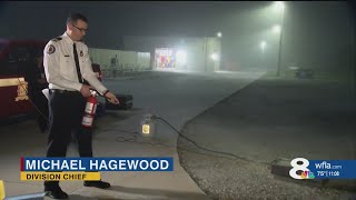 Hillsborough fire officials showcase ways to keep holiday fires under control