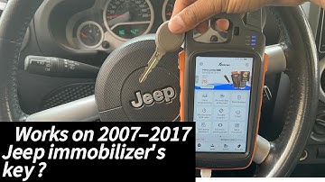 Jeep Wrangler sleutelprogrammering hack 2007-2017